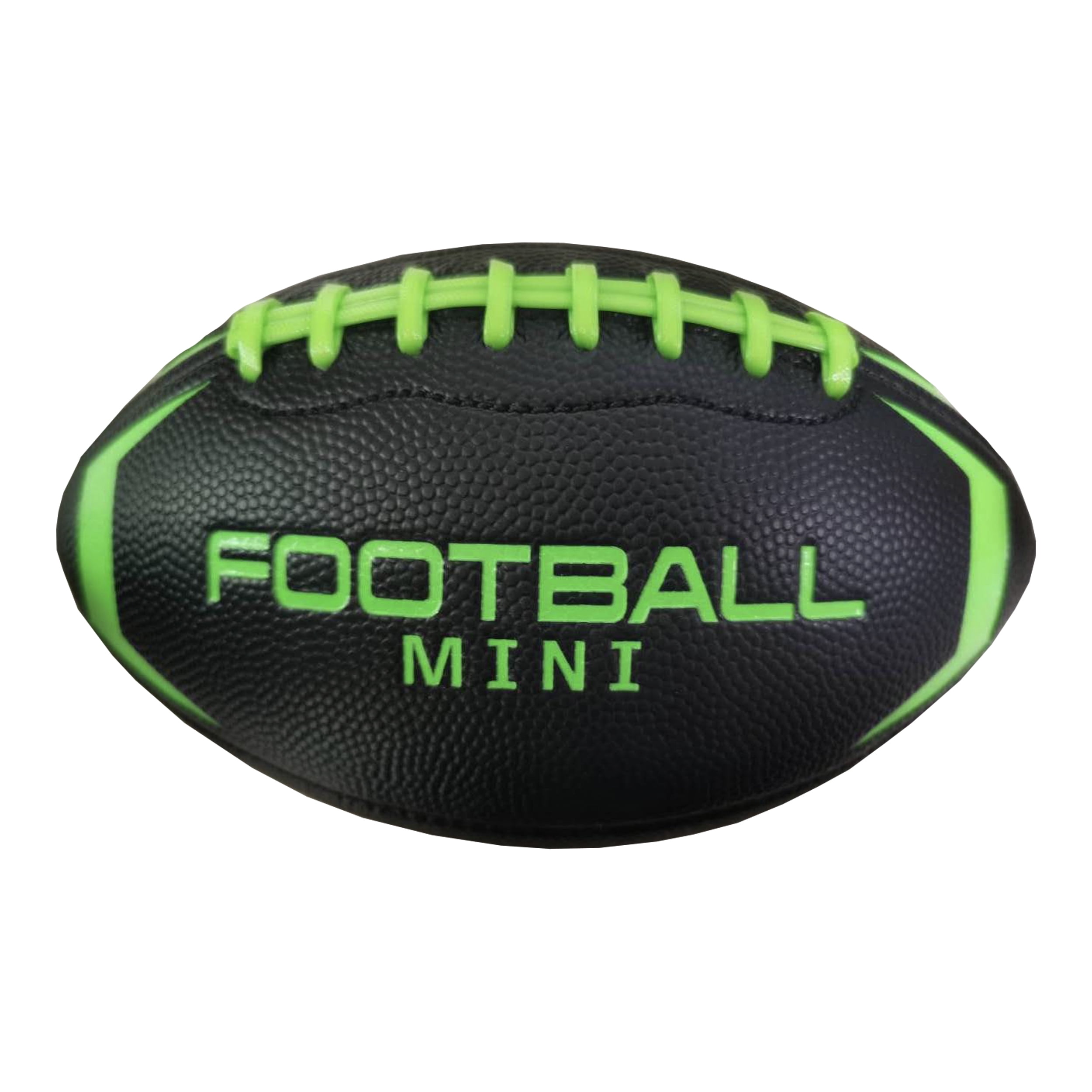 Magic Time Mini 6” Rubber Football, Toy Ball, Black, Kids Teen Adult, Unisex, New