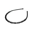 thumbnail image 3 of Diadema de cabello Minnieouse Metal Ondulado Grosor Negro Unisex Estilo simple Flexible, 3 of 6