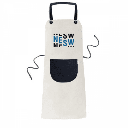 

Rolling Display Direction Fluctuation Apron Adjustable Bib Cotton Linen BBQ Kitchen Pocket Pinafore