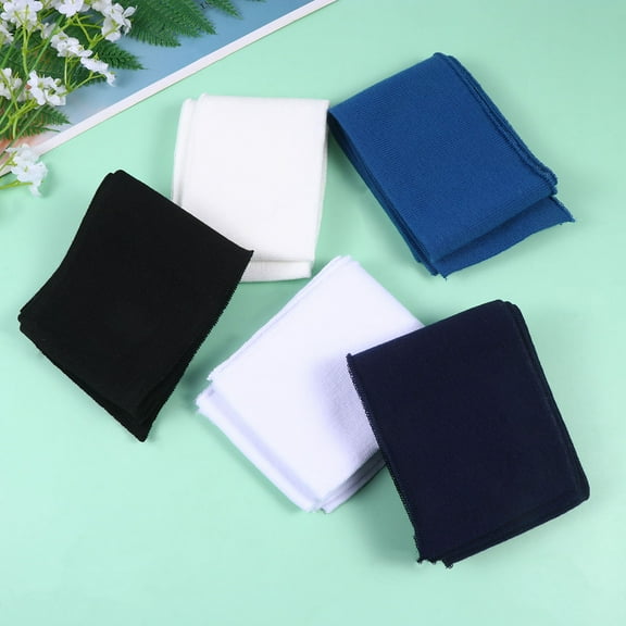 FRCOLOR 6Pcs Knitted Elastic Fabric for Crafts and Clothes Accessories Flat Stretchable Material