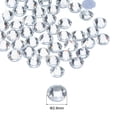 thumbnail image 2 of Uxcell 2880 Pcs Hotfix Rhinestones Flatback Crystal Glass Gems SS10 2.9mm White, 2 of 5