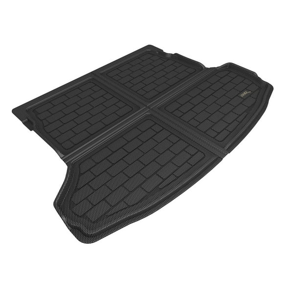 3D MAXpider Custom Fit Kagu Cargo Liner (Black) Compatible with Genesis GV70 2022-2025 - Cargo Liner