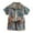 Mint Green, variant on LUOGENLI Toddler Boys Summer Cozy Colored Patchwork Printed Short Sleeved Tops and Shorts 2Pc Children's Suit Maxi Boysuit Sets Boys 2 Piece Outfits Plus Size Dark Green 5-6 Years