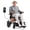 Orange, variant on BIQISSI Electric Wheelchair for Adults, 36LBS Lightweight Electric Wheelchairs, 500W Brushless Motor Power Wheelchair, Foldable Motorized Wheelchair for Seniors, Airline Approval (Carbon Color, 15 MI
