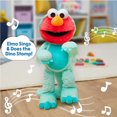 thumbnail image 3 of Sesame Street Dino Stomp, Elmo 13-Inch Plush Stuffed Animal Sings and Dances, 3 of 7
