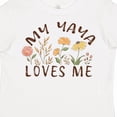 thumbnail image 4 of Inktastic My Yaya Loves Me Boys or Girls Toddler T-Shirt, 4 of 5