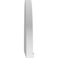thumbnail image 4 of Ekena Millwork 32"W x 16"H x 2"P Half Round 4 Spoke Architectural Grade PVC Pediment, 4 of 7
