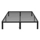 thumbnail image 1 of Marco de cama Simple Deluxe Queen Size con plataforma de 14 pulgadas, negro, 1 of 7