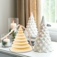 thumbnail image 6 of Mecorevxz Christmas Tree Shape Candle Wax Realistic Tree Shaped Candle Christmas Relaxation Candles Gift for Xmas Party Holiday Decoration(White), 6 of 6