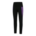 thumbnail image 6 of Feancey Yoga Leggings for Women with Pocket High Waisted Butt Lifting Workout Leggings Breathable Quick Dry Athletic Tights Color Block Skinny Pants Purple XXL, 6 of 6