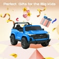 thumbnail image 5 of East doll 24 Volt Power Ride on Toys Car for Big Kids, Licensed Chevrolet 2 Seater Ride-on UTV Cars, 24V Ride ons, 800W Motor, Remote Control, 2-5MPH, Electric Car, Blue, 5 of 6