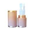 thumbnail image 2 of Znet3D Eye Drop Vial Holder  Travel Carry Case - Securely Holds Three (3) Single-Use Vials - Screw-On Lid, Knurled Pattern - Keep Vials Safe  Secure While Traveling, 2 of 12