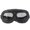 thumbnail image 3 of Windshield Motorcycle Glasses, Human Body Optical Design Motorcycle Goggles Adjustable Headband Clear Lens  For Riding For Cycling, 3 of 8