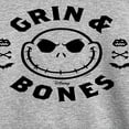 thumbnail image 3 of Disney - The Nightmare Before Christmas - Grin & Bones - Toddler & Youth Long Sleeve Graphic T-Shirt, 3 of 5
