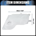 thumbnail image 7 of Coolant Reservoir Water Expansion Tank No.8D0121403L/8D0121403F for Audi A4 1998-2001 White, 7 of 7