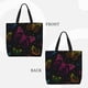 thumbnail image 2 of Fotbe Butterfly Bolsa Tote con Estampado para Mujer, Bolsos con Cremallera, Bolsa de Hombro Casual de Gran Capacidad con Bolsillos Internos, 2 of 7
