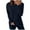 Navy, variant on Women Cardigan Sweaters Lightweight Sweatshirts Crewneck Fall Sweaters Plus Size Fall Tops 2025 3/4 Sleeve Long Fall Dresses 2025 My Items