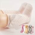 thumbnail image 4 of Chaussettes Hautes pour Enfants avec Grand Nœud, Style Ananas Espagnol, Rouge m (1-3T), 4 of 6