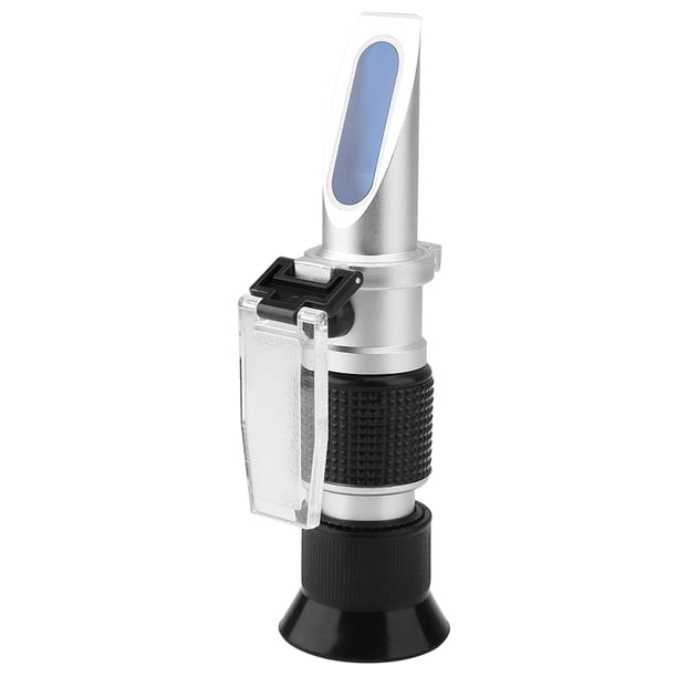 Refractómetro Digital Flagfront (0-55%): Mide Brix Con Precisión ±0.1% En 3 Segundos | Compensación Automática De Temperatura | Para Frutas, Café, Mermeladas, Vino