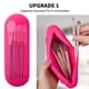 thumbnail image 2 of Bolsa de viaje para brochas de maquillaje AGIKET Babbie Pink, 2 of 7
