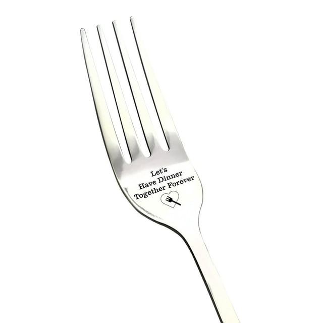 Family Tableware Stainless Steel Cake Fruit Fork Spoon Gift Fork With Fork Tableware