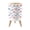 Color 2, variant on Small Trash Can with Lid Pink Ribbon Blue Checkered 1.8 Gallon Dog Proof Trash Can Round Garbage Can Waste Bin Wastebasket for Bathroom Bedroom Living Room