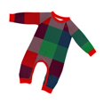 thumbnail image 2 of Onlypjs Family Matching Christmas Pajamas – Red Sleeve "Merry Christmas" Holiday Sleepwear Sets for Women, Men, 2 of 5