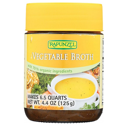 Rapunzel, Broth Vegetable Organic, 4.41 Ounce