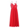 thumbnail image 2 of 2024 Fish Shaped Bra Strap Long Dress Women's Chic Sleeveless Backless Loose Pleated Dresses Elegant Party Rober, 2 of 11