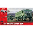 thumbnail image 1 of Maqueta Airfix AEC Matador con pistola de 5.5 pulgadas a escala 1/76, 1 of 1