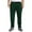 Green, variant on Men's Casual Pants Male Fall And Winter Casual Sports Solid Color Padded Thickened Elastic Waist Straight Slim Pants Green 2XL