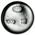 thumbnail image 2 of 100 gram Hand Poured Silver Round - Plata Muerta, 2 of 3