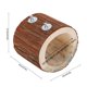 thumbnail image 3 of Natural Wooden Bird Nest Small Pet Hideaway Toy for Hamster Squirrel Parrot, 3 of 4