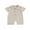 Beige, variant on Bslissey 3M 6M 12M 18M Boys Stripe Print Short Jumpsuit Infant Boy Short Sleeve Lapel Button Down Romper Shorts Newborn Casual Summer Daily Playsuit