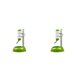 thumbnail image 4 of Greeniant Dispensador automático de botellas de agua, contenedor portátil de comida para mascotas, bebedero ligero, cuencos de alimentación Verde 23.8 × 23.8 × 39 cm 2piezas, 4 of 6