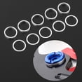 thumbnail image 6 of 20pcs Bicycle Chainring Bolts Washer 1mm/2mm Bike Chain Wheel Screws Gasket Crankset Chain Bolt Washer Ring, 6 of 8