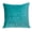 AQUA, variant on Aqua Quilted Velvet Square Throw Pillow