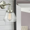 thumbnail image 5 of Innovations Lighting 203 Fulton Fulton 1 Light 11" Tall Bathroom Sconce - White, 5 of 7
