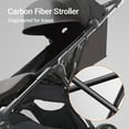 thumbnail image 2 of Mamazing Air Lite Travel Stroller, Black，Lightweight Compact One-Hand Fold，6-36m+，1 Count，, 2 of 9