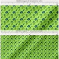 thumbnail image 2 of Soimoi Cotton Poplin Fabric Check,Leaves & Floral Artistic Print Sewing Fabric Yard 56 Inch Wide, 2 of 7
