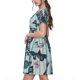 thumbnail image 2 of Disketp Butterflies Skull Bows para Vestido de Manga Corta para Mujeres, Vestidos de Verano para Mujeres, Casual y Holgado para la Playa, 2 of 6