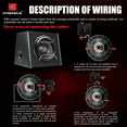 thumbnail image 6 of H YANKA 12" 1600 Watt Car Audio Subwoofers Dual 4-Ohm Subs, 6 of 7