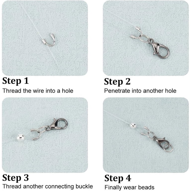 35pcs Stainless Steel Wire Protectors U Shape Wire Guardian Loops