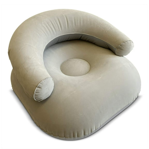 Comfort Axis Inflatable Camp Lounger Sofa, Beach Chair, Back Cushion Chair Great for Great for Indoor and Outdoor