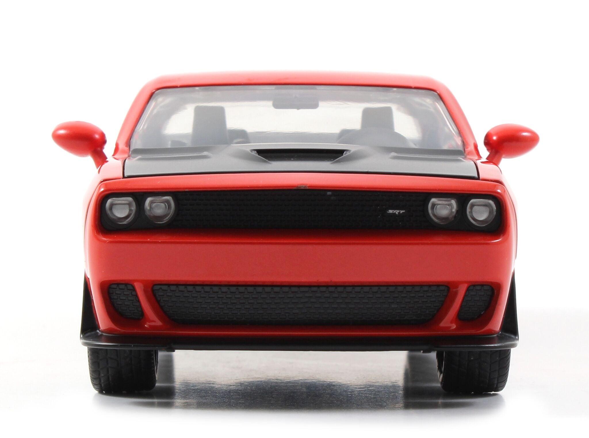 2015 Dodge Challenger SRT Hellcat Orange 1/24 by Jada 97853