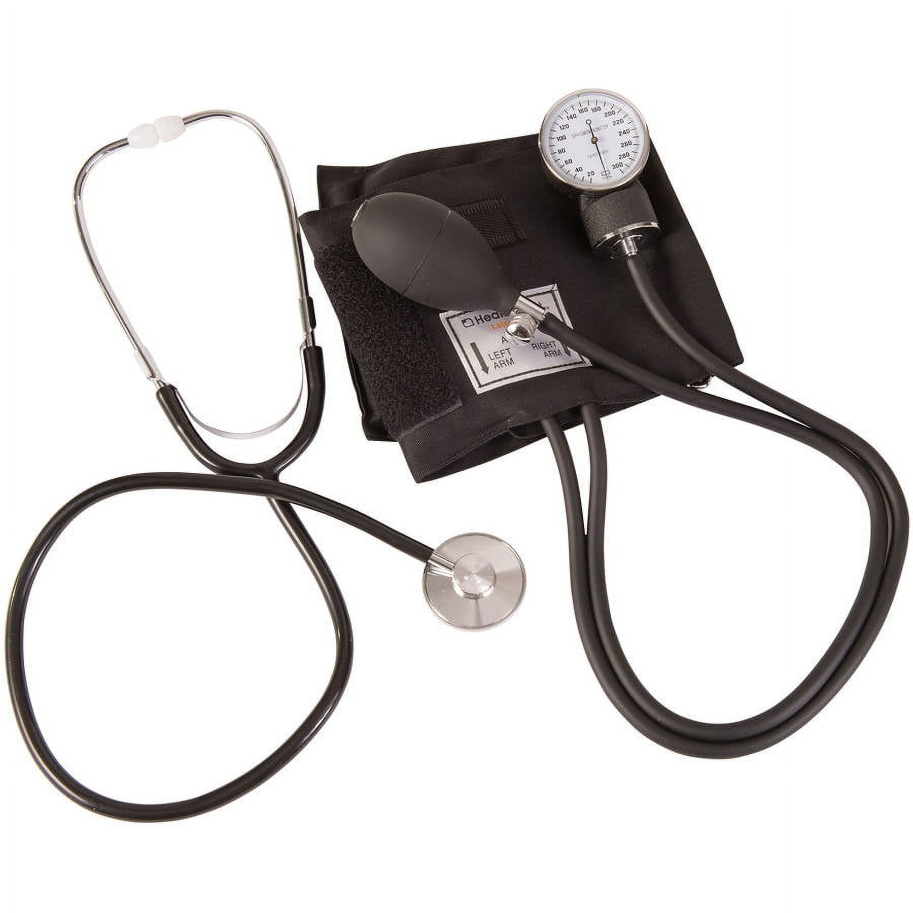 HCS Manual Extra Large Blood Pressure Cuff - Aneroid Sphygmomanometer, x Large Adult - Medical, in-Home, Elderly Care - Arm BP Cuff Manual - Monitor
