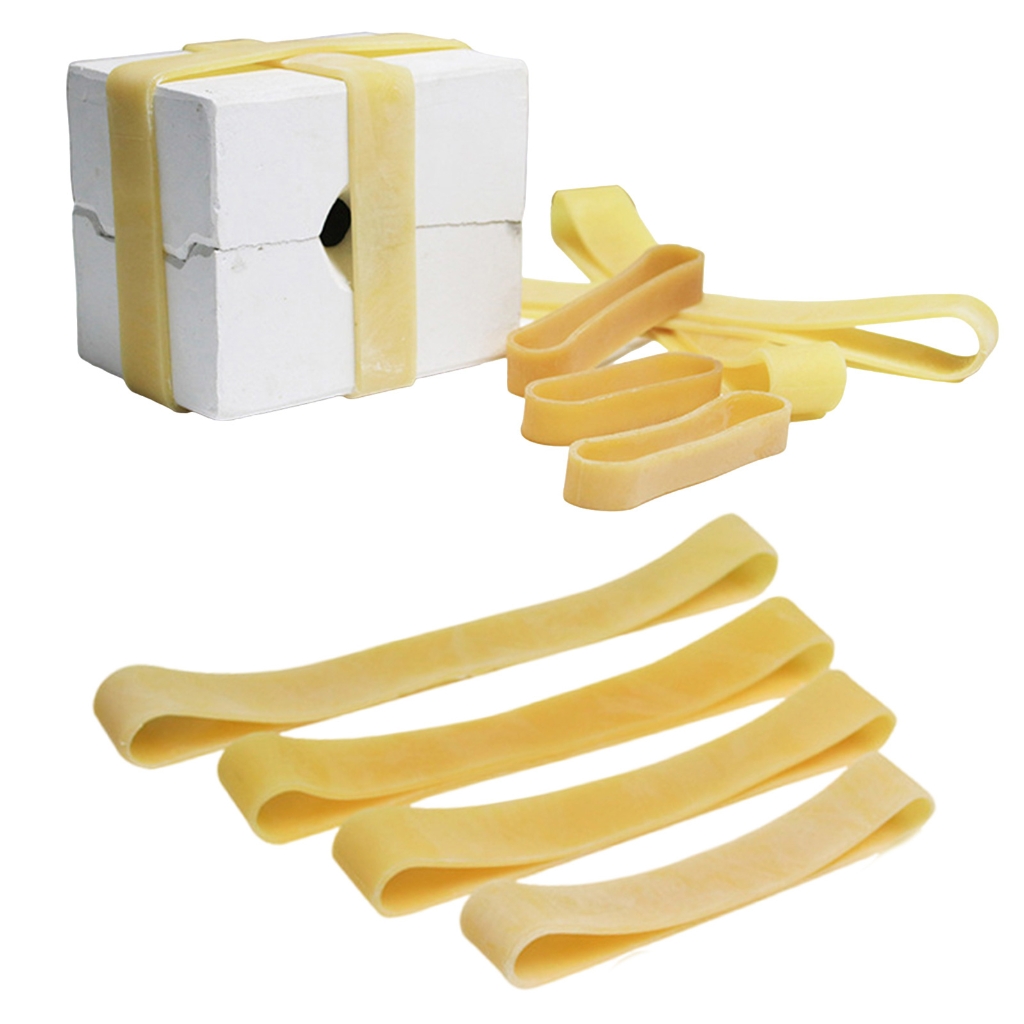 WINDLAND 14 Pcs Plasters Molds Rubber Bands Rubber Strap Elastic Rubber Wrapping Bands Ceramics Tool Pottery Tool and Supplies