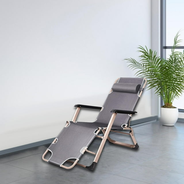 Elodie Chaise Pliante Chaise Inclinable Pliable Structure Stable Jardin Patio Bureau Dîner B