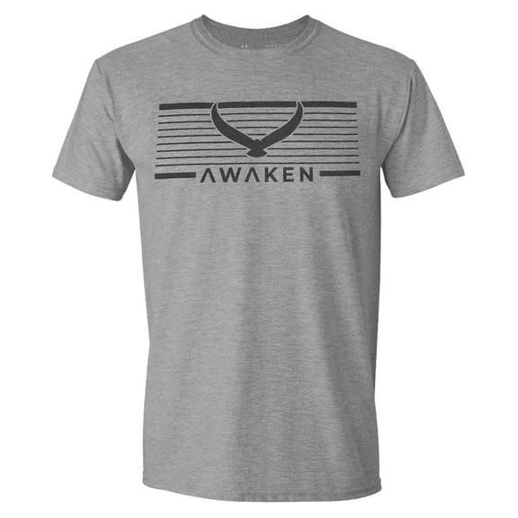 Under Armour UA Men's Awaken Eagle Graphic Short Sleeve Tee T-Shirt Gray (XS)