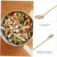 thumbnail image 3 of Tenedor de ensalada de acero inoxidable, utensilios para servir, cucharas de Metal para servir ensalada, utensilios de cocina, suministros de alimentos de acero inoxidable, 1 ud., 3 of 5